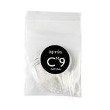 Apres Nail, Natural Coffin Medium Refill Bags, Mk Beauty Club, active