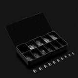 Apres Nail, Natural Round Short Box of Tips, Mk Beauty Club, active