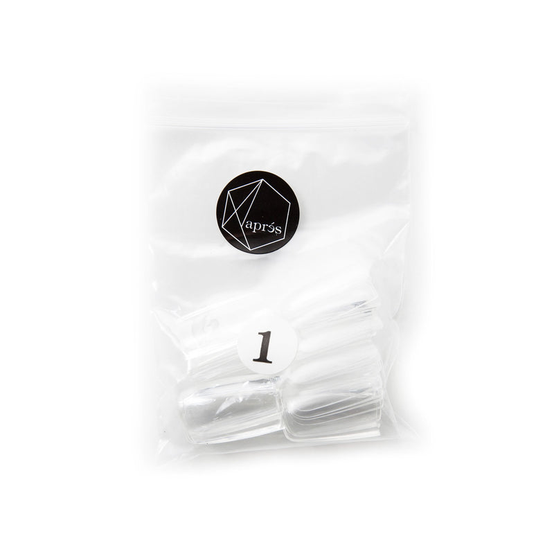 Apres Nail, Natural Square Medium Refill Bags, Mk Beauty Club, active