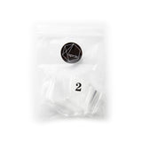Apres Nail, Natural Square Medium Refill Bags, Mk Beauty Club, active
