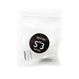 Apres Nail, Natural Square Medium Refill Bags, Mk Beauty Club, active