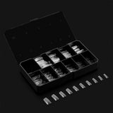 Apres Nail, Natural Square Medium Box of Tips, Mk Beauty Club, active