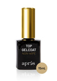 Apres Nail, Non-Wipe Glossy Top Gelcoat, Mk Beauty Club, active