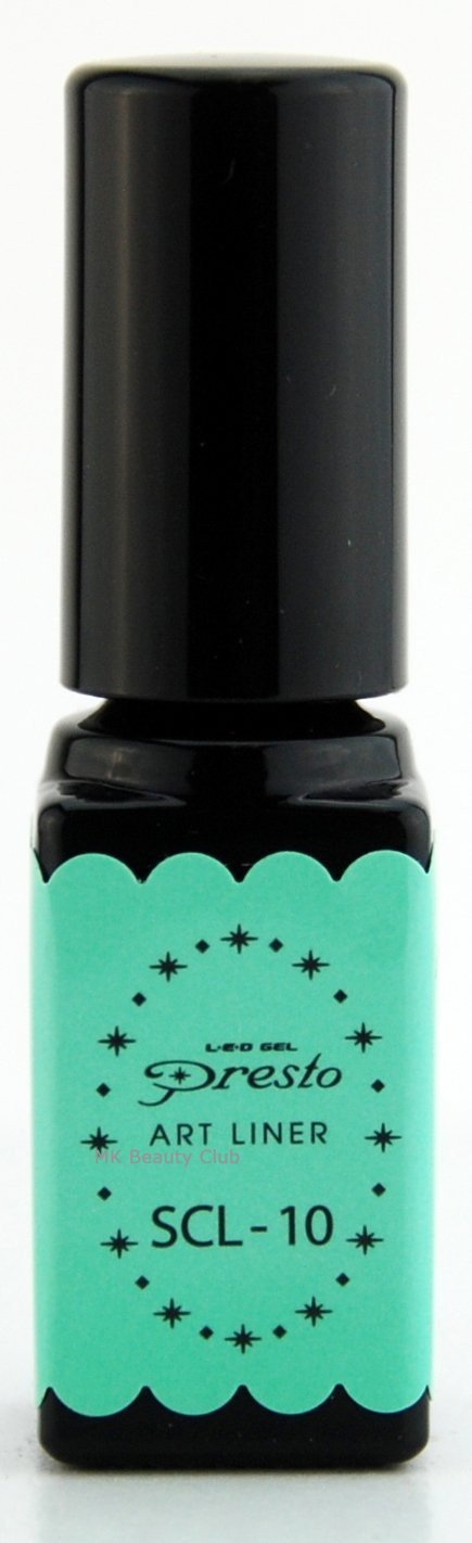 Presto, Presto Art Gel Liner 4g #SCL-02, Mk Beauty Club, Gel Polish Liner