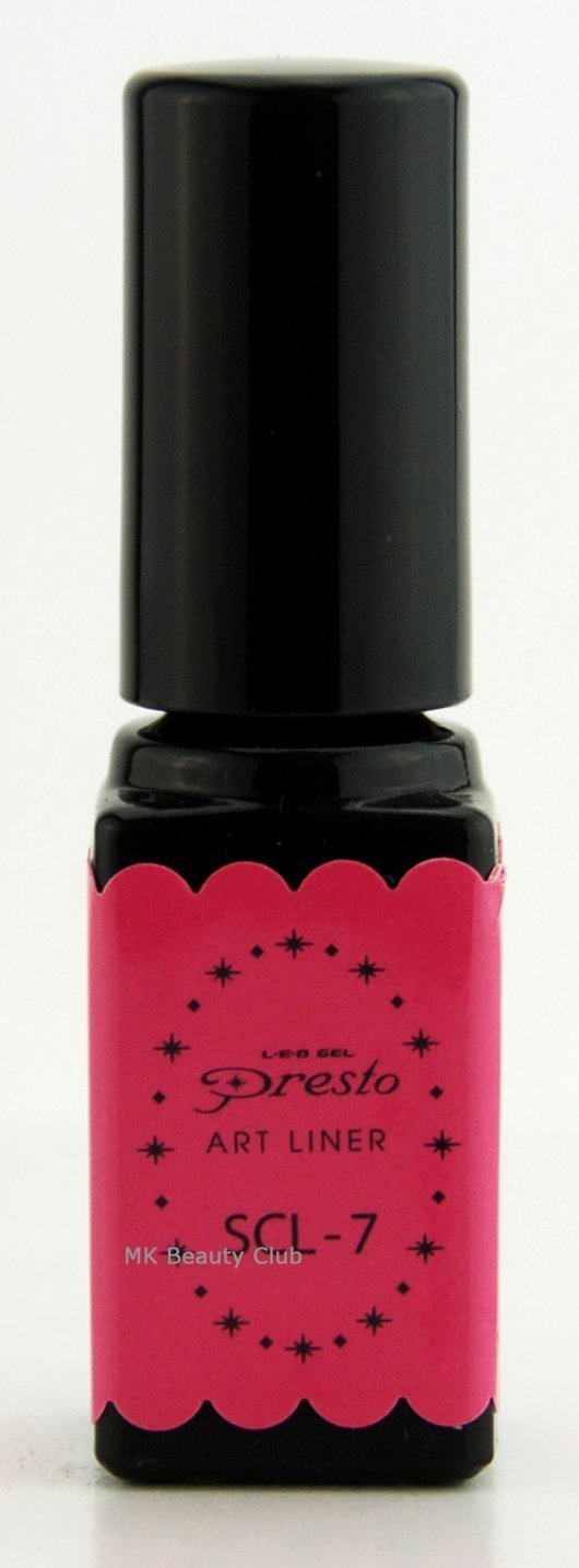 Presto, Presto Art Gel Liner 4g #SCL-07, Mk Beauty Club, Gel Polish Liner