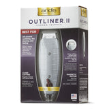 Andis Professional Outliner II Square Blade Trimmer, Gray #04603