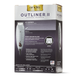 Andis Professional Outliner II Square Blade Trimmer, Gray #04603