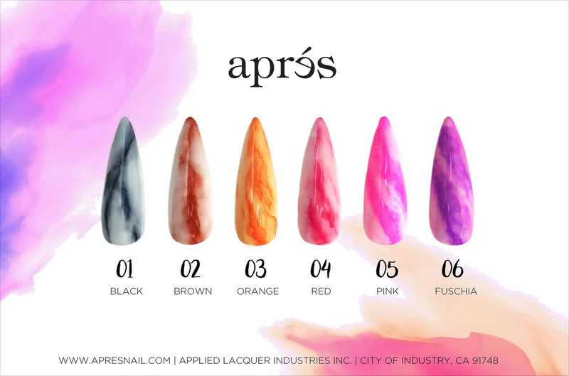 Apres Nail, Artiste ArtInk Set No. 1, Mk Beauty Club, active