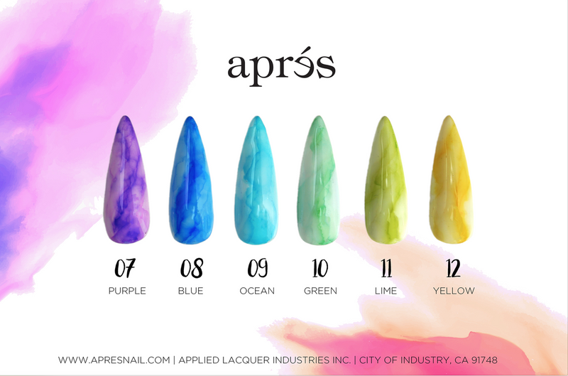 Apres Nail, Artiste ArtInk Set No. 2, Mk Beauty Club, active