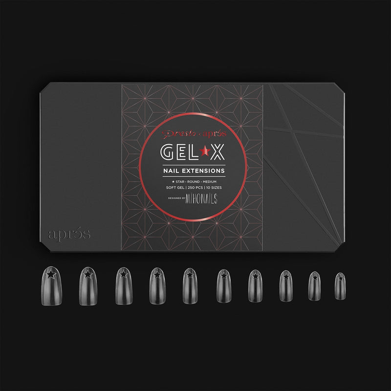 Apres Nail, MihoNails Star Cut Out Tips - 250pcS, Mk Beauty Club, active