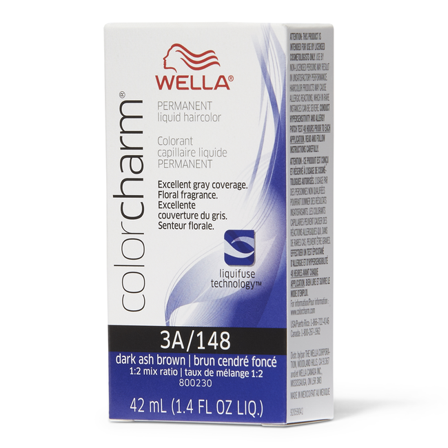 Wella Color Charm Permanent - 3A/148 Dark Ash Brown
