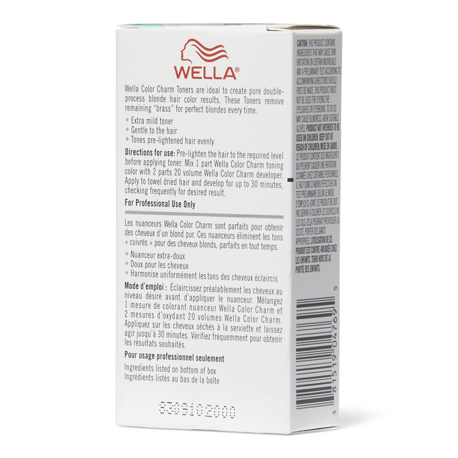 Wella Color Charm Toner - T10 Pale Blonde