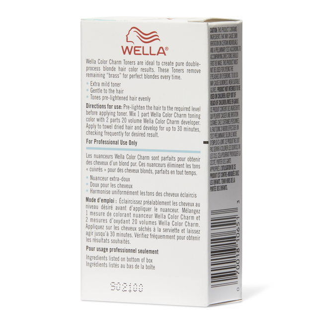 Wella Color Charm Toner - T18 Lightest Ash Blonde