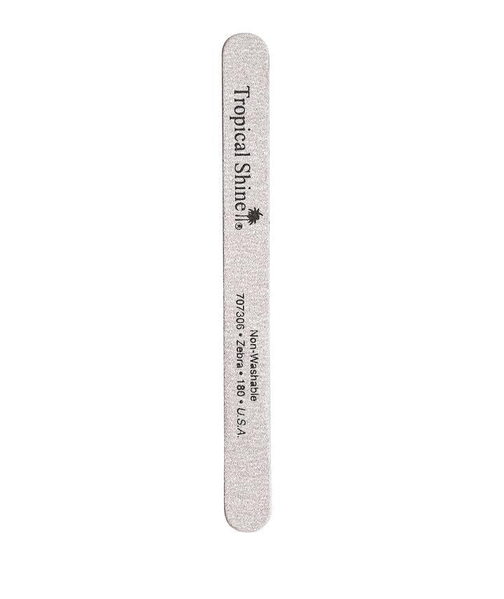 Tropical Shine, Tropical Shine Zebra File - Non-Washable Medium 180, Mk Beauty Club, Nail Files