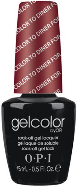 OPI, OPI GelColor Color Diner For, Mk Beauty Club, Gel Polish
