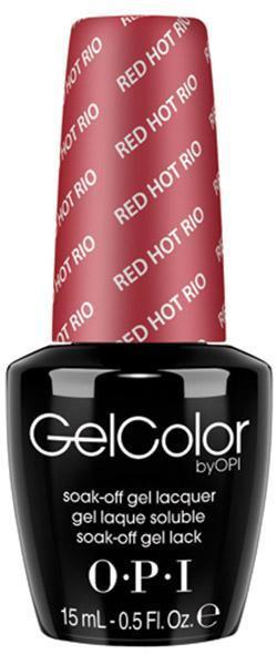 OPI, OPI GelColor Red Hot Rio, Mk Beauty Club, Gel Polish