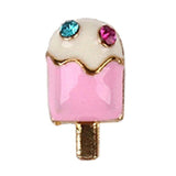 Fuschia, Fuschia Nail Art -  Ice Cream - Pink, Mk Beauty Club, Nail Art