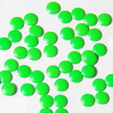 Fuschia, Fuschia Nail Art - Neon Green Studs - Large Circle, Mk Beauty Club, Metal Parts