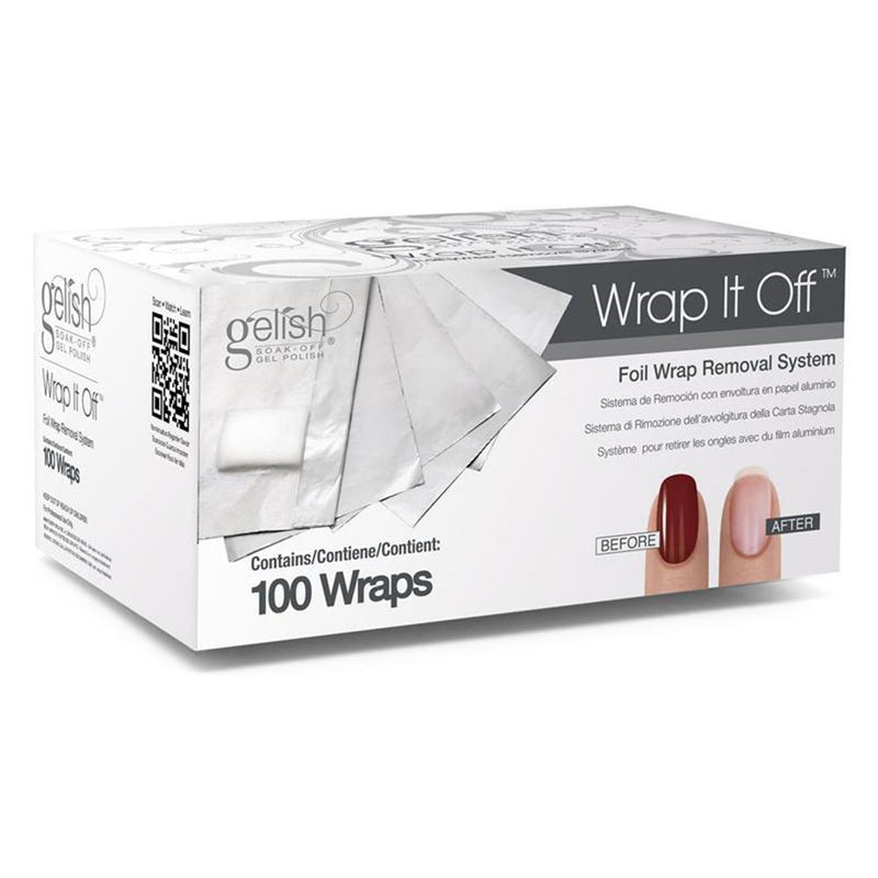 Nail Harmony, Nail Harmony Gelish - Wrap It Off Foil Wrap Removal System - 100ct, Mk Beauty Club, Gel Polish