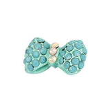 Fuschia, Fuschia Nail Art Charms - Sky Blue Bow, Mk Beauty Club, Nail Art Charms