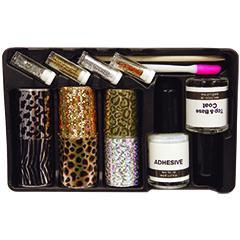 DL Professional, DL Pro - Nail Art Foil Kit With 6 Patterns, Mk Beauty Club, Nail Art