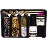 DL Professional, DL Pro - Nail Art Foil Kit With 6 Patterns, Mk Beauty Club, Nail Art
