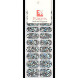 Fuschia, Fuschia Nail Wraps - Hologram Roses, Mk Beauty Club, Nail Wrap