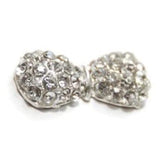 Fuschia, Fuschia Nail Art Charms - Round Bow - Crystal, Mk Beauty Club, Nail Art Charms