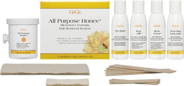 Gigi, GiGi - All Purpose Microwave Kit, Mk Beauty Club, Waxing Applicators