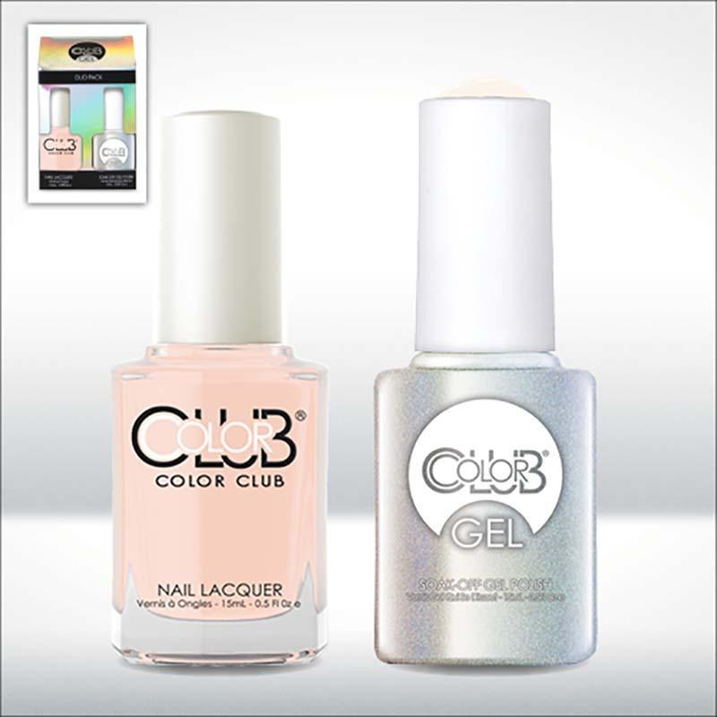 Color Club, Color Club Gel Duo - Bonjour Girl, Mk Beauty Club, Gel + Lacquer Duo