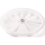Nail Supply, Rhinestone Wheel Container - 12 Compartments - Large 3.5", Mk Beauty Club, Storage Container