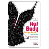 Cettua, Cettua - Hot Body Design Patch - 12 Bags With Display Box, Mk Beauty Club, Body Mask