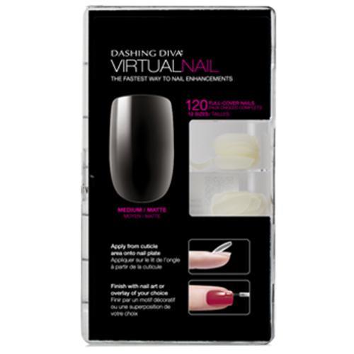 Dashing Diva, Dashing Diva Virtual Nail - Clear, Mk Beauty Club, Full Cover Nail Tips
