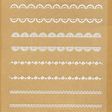 Erikonail, Erikonail - Lace Seal ELS-05, Mk Beauty Club, Nail Art Sticker