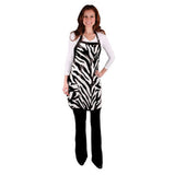 Salon Chic, Salon Chic - Zebra Salon Apron, Mk Beauty Club, Apron