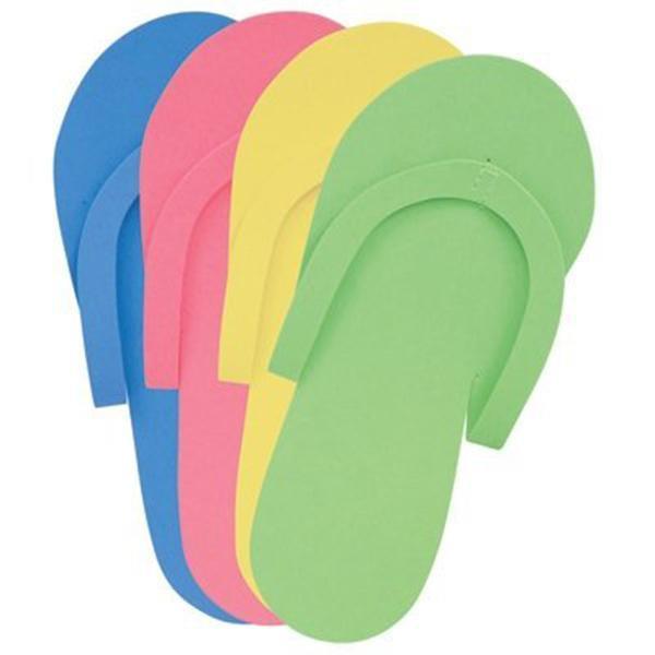 DL Professional, DL Pro - Smooth Pedislippers - 12 PR/BG, Mk Beauty Club, Pedislippers