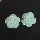 Fuschia, Fuschia Nail Art - Rose - Pastel Green, Mk Beauty Club, Nail Art