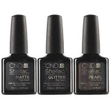 CND, CND Shellac Top Coat Effects Prepack - Set of 3, Mk Beauty Club, Gel Polish Set