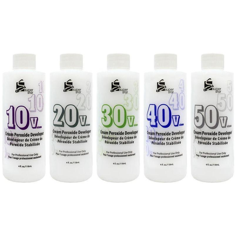 Super Star Cream Peroxide Developer Hair Lightener