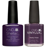 CND, CND Shellac & Vinylux Duo -  Eternal Midnight, Mk Beauty Club, Matching Gel + Polish