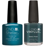 CND, CND Shellac & Vinylux Duo -  Viridian Veil, Mk Beauty Club, Matching Gel + Polish