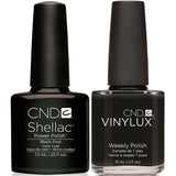 CND, CND Shellac & Vinylux Duo - Black Pool, Mk Beauty Club, Matching Gel + Polish