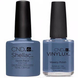 CND, CND Shellac & Vinylux Duo - Denim Patch, Mk Beauty Club, Matching Gel + Polish