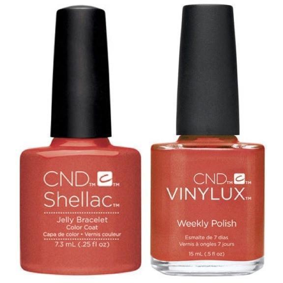 CND, CND Shellac & Vinylux Duo - Jelly Bracelet, Mk Beauty Club, Matching Gel + Polish