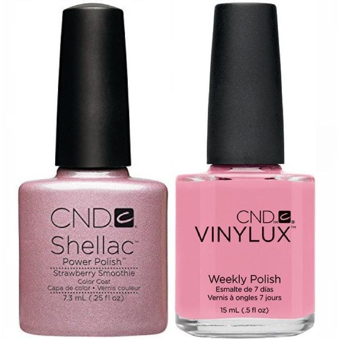CND, CND Shellac & Vinylux Duo - Strawberry Smoothie, Mk Beauty Club, Matching Gel + Polish
