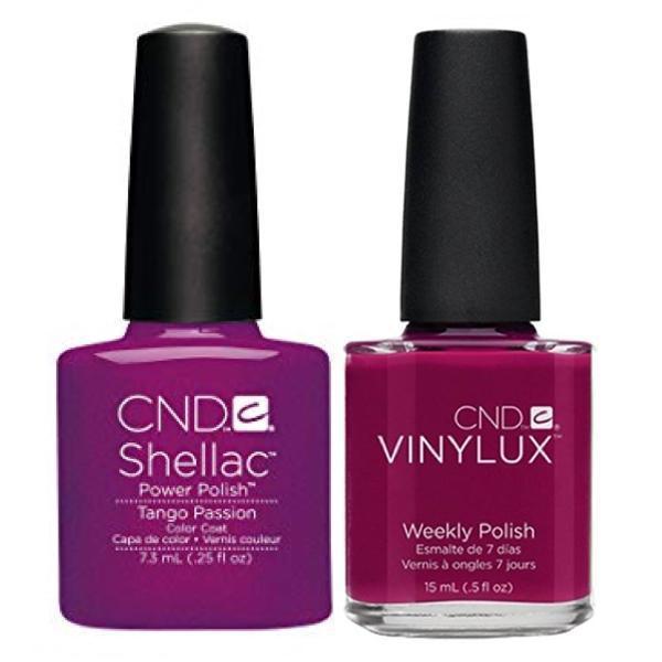 CND, CND Shellac & Vinylux Duo - Tango Passion, Mk Beauty Club, Matching Gel + Polish