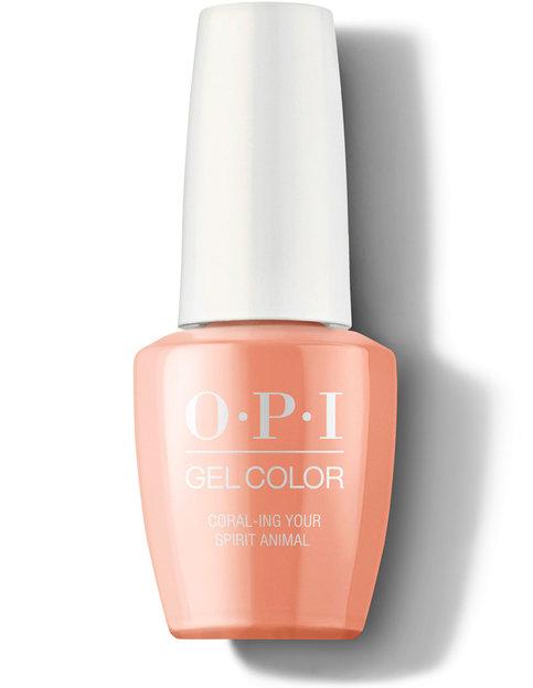 OPI, OPI Gel Color GCM88 - Coral-ing Your Spirit AnimalÂ , Mk Beauty Club, Gel Color