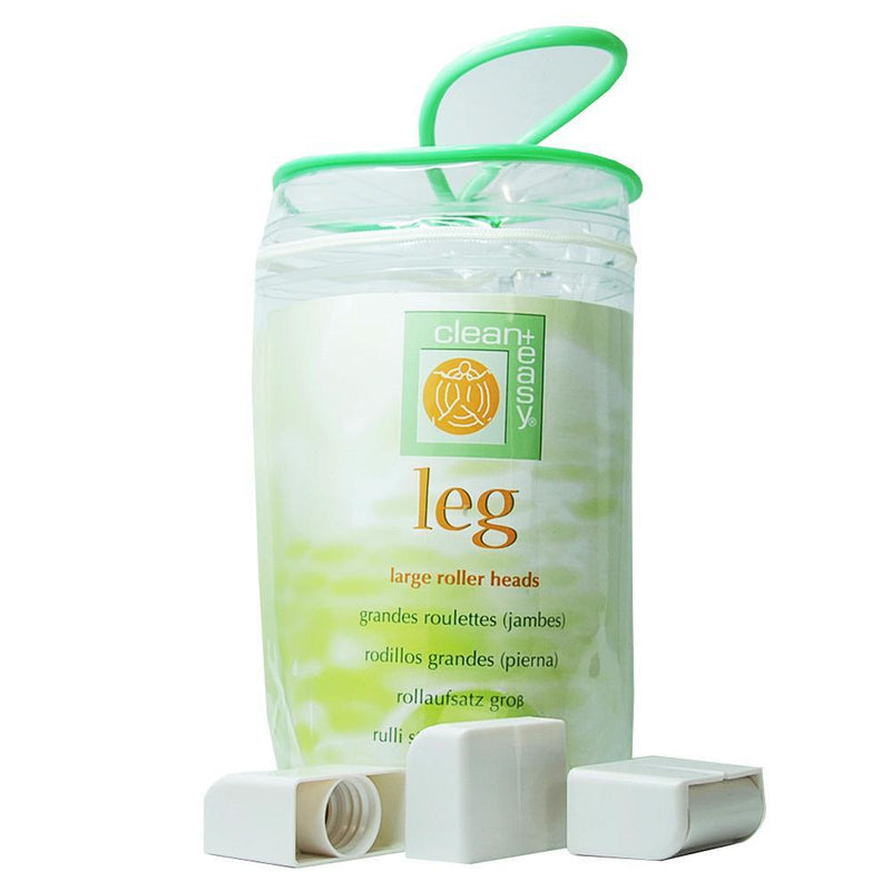 Clean & Easy, Clean & Easy Leg Large Roller Heads - 24 Count, Mk Beauty Club, Roll On Waxing Supply