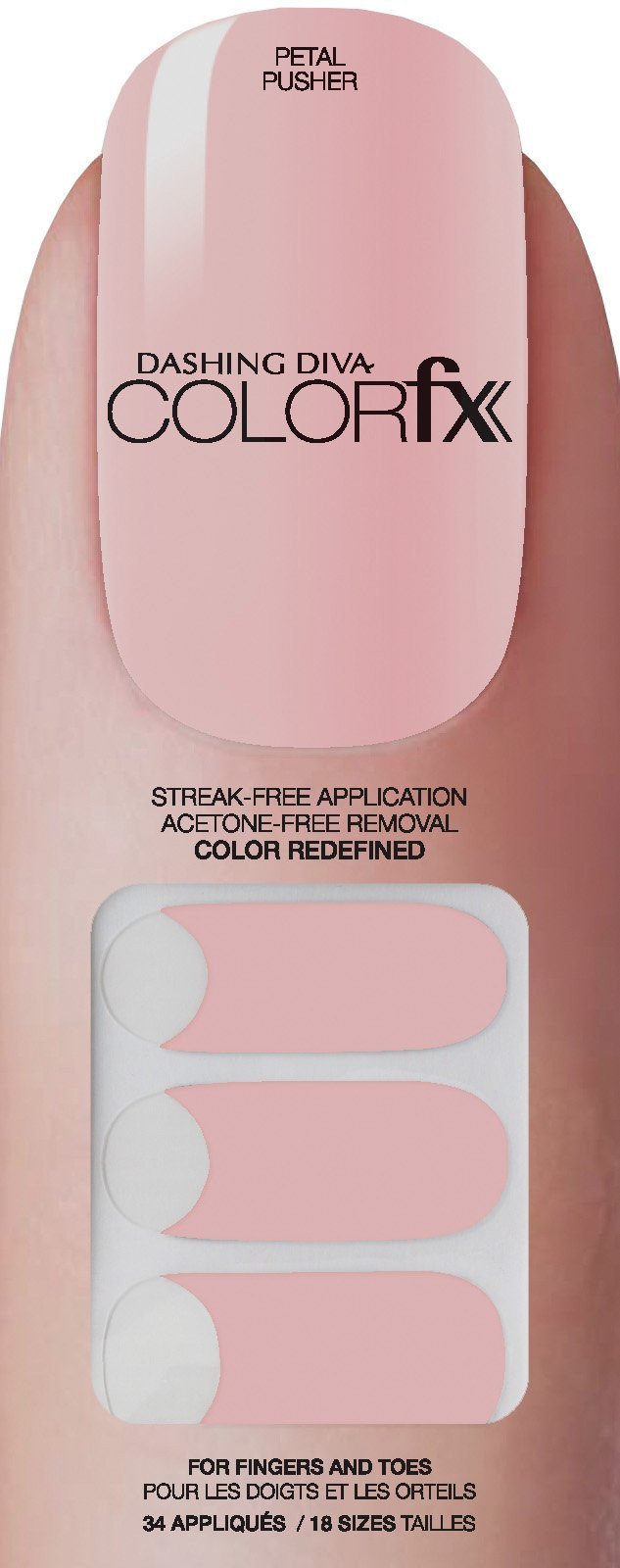 Dashing Diva, Dashing Diva ColorFX Applique - Petal Pusher 3, Mk Beauty Club, Nail Art