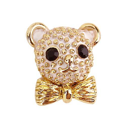 Fuschia, Fuschia Nail Art - Dandy Bear, Mk Beauty Club, Nail Art